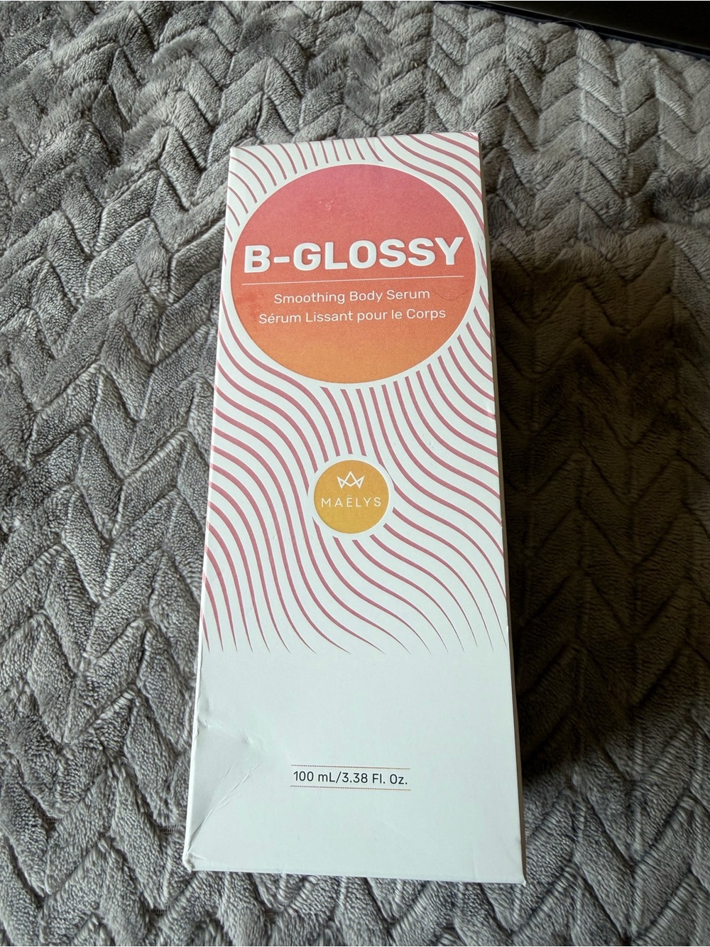 B-GLOSSY Smoothing Body Serum by MAELYS - NIB, sealed